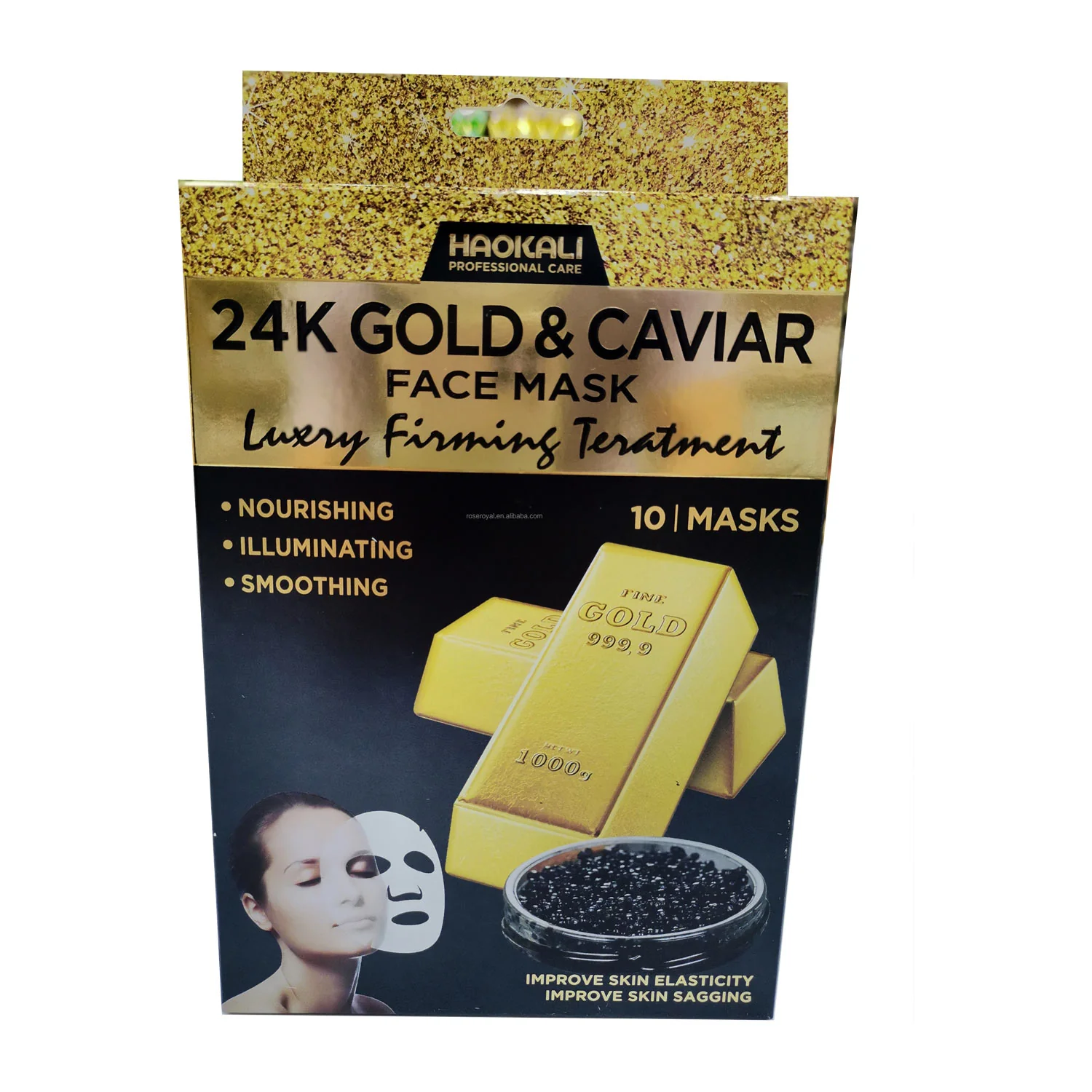 Μάσκα προσώπου 24K Gold & Caviar - Image 4