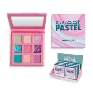 Sweet Pastel Eyeshadow Palette 9 Magic Studio 24140