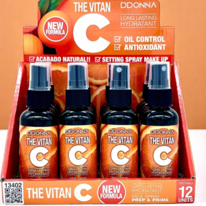 Vitamin C makeup fixer spray ddonna με ματ αποτέλεσμα