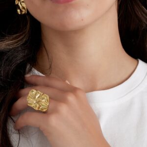 Waves Ring – Ασημί