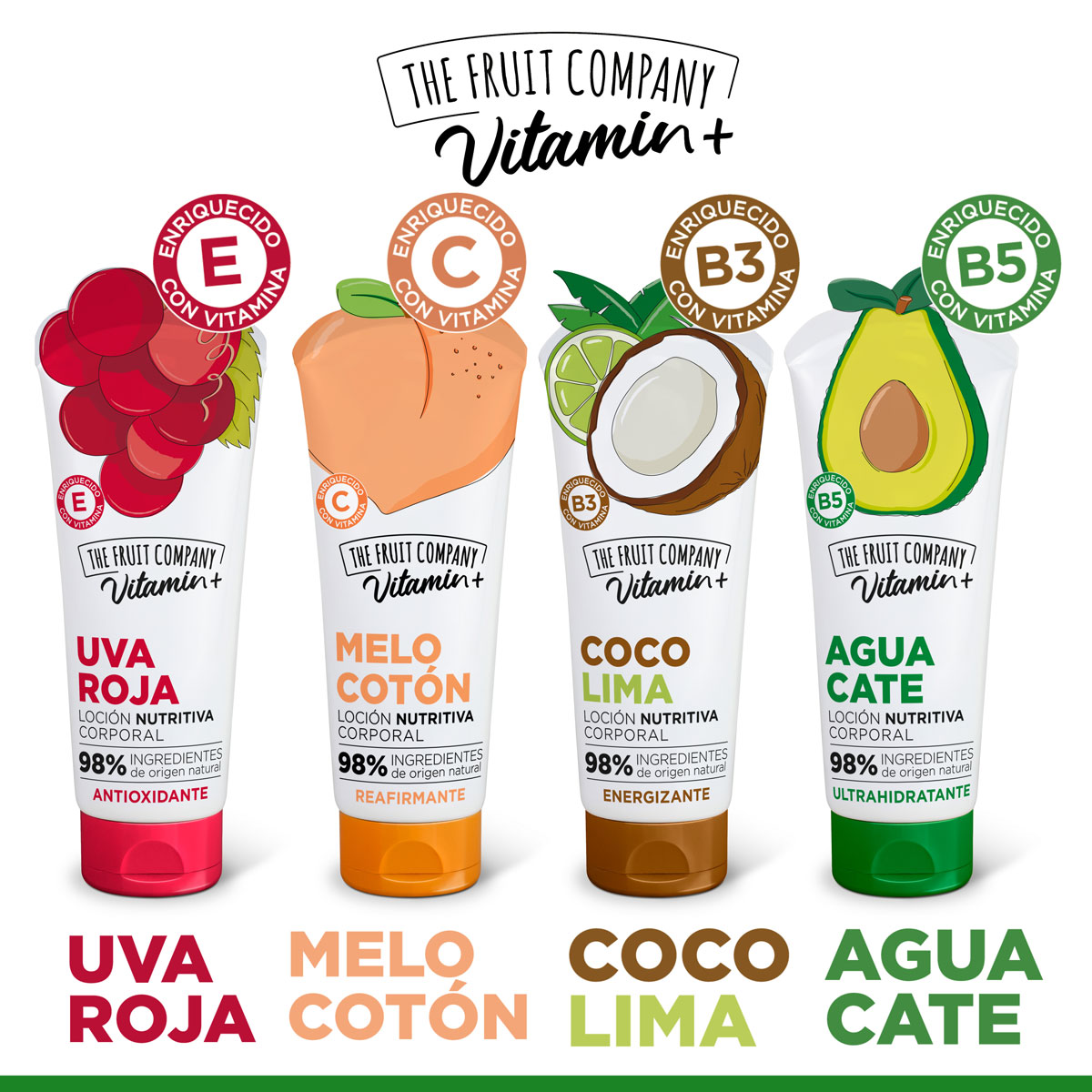 Body Lotion Vitamin+ Avocado The Fruit Company - Image 4