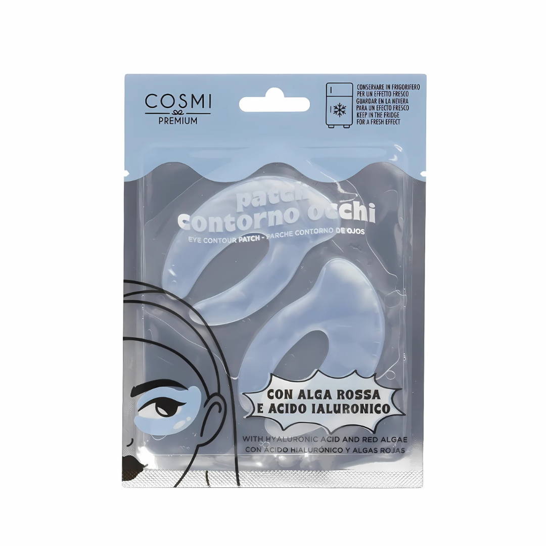 Full Eye Coverage Patches με Υαλουρονικό οξυ και Κόκκινη Άλγη COSMI PREMIUM - Image 2
