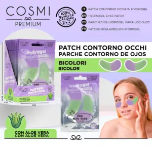 Hydrogel Soothing Eye Patches με Αλόη Βέρα COSMI PREMIUM