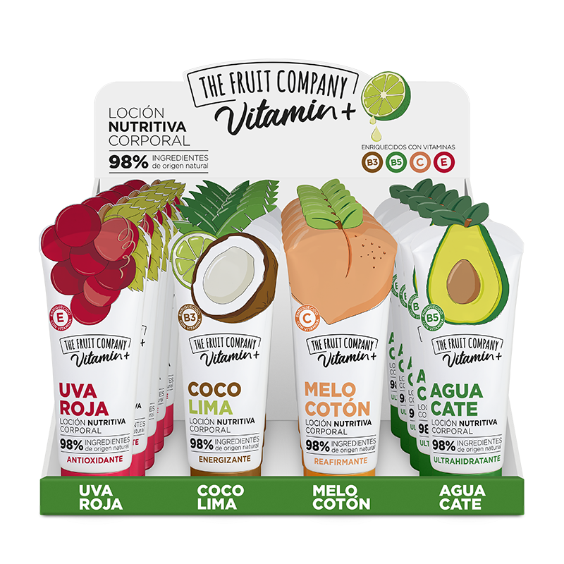 Body Lotion Vitamin+ Red Grape -The Fruit Company - Image 3