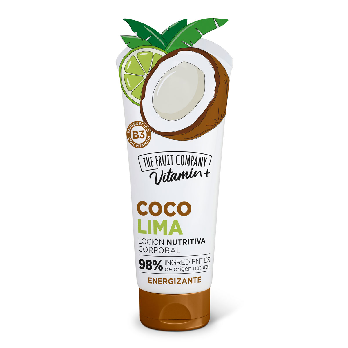 Body Lotion Vitamin+ Coconut Lime The Fruit Company