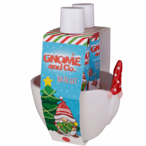 Bath Set GNOME & CO. – Η Μαγεία των Χριστουγέννων στο Μπάνιο Σου! 🎄🛁