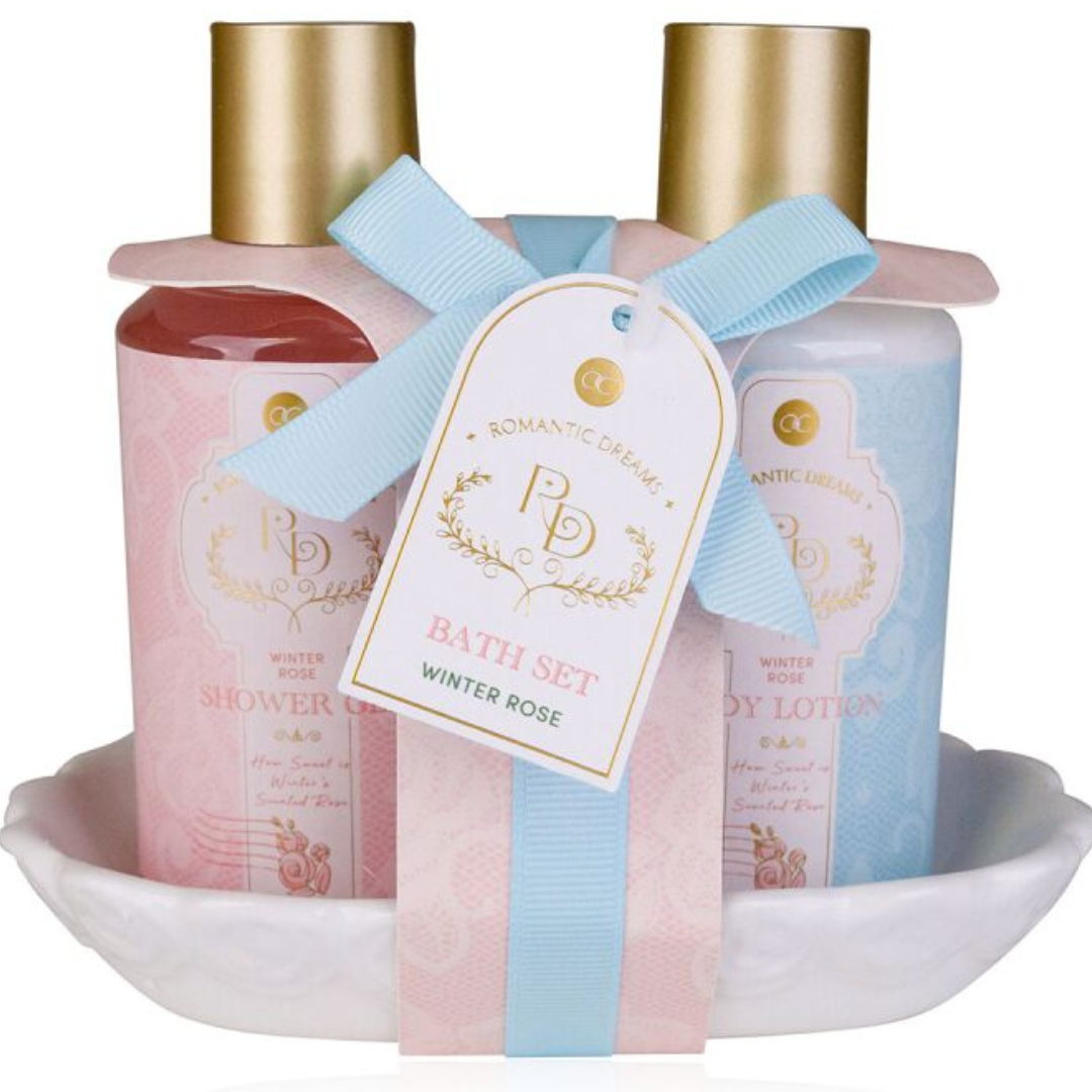 🌹 Bath Set ROMANTIC DREAMS – Winter Rose 🌹 - Image 2