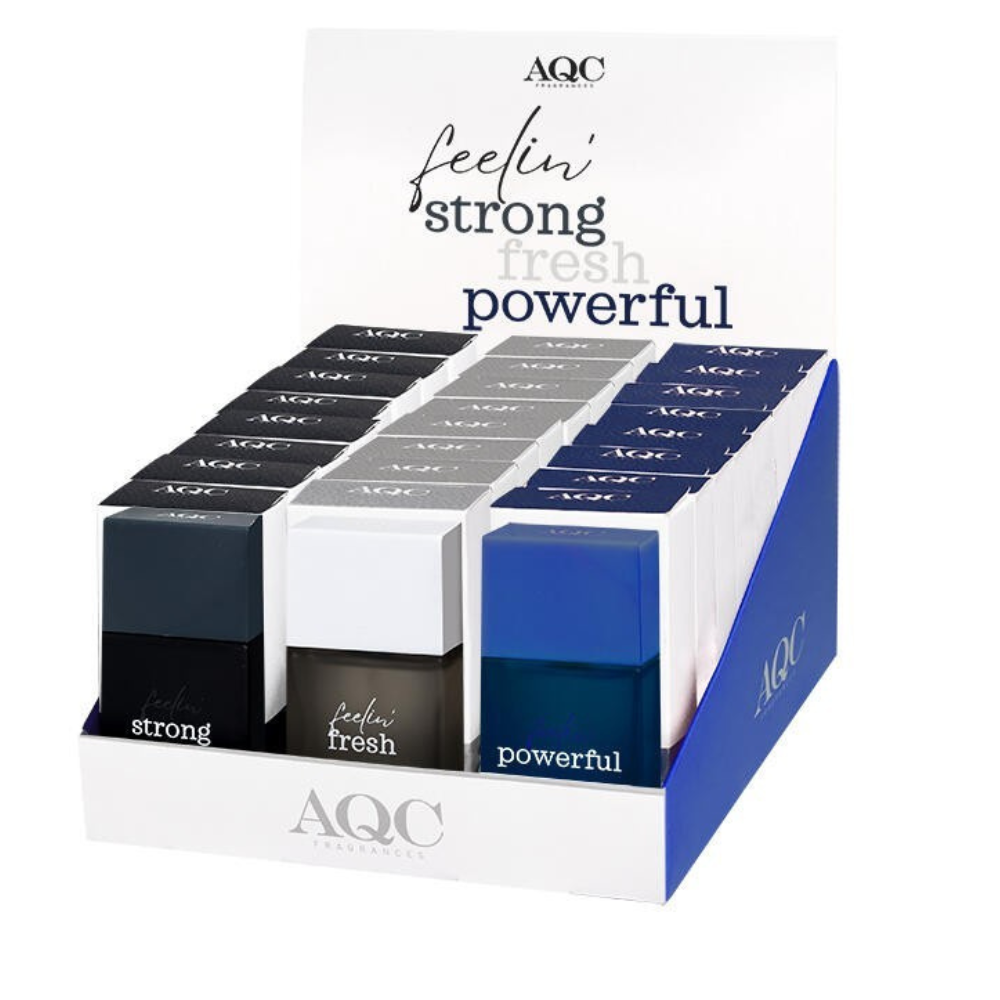 AQC Eau De Toilette For Men Feeling Powerful 30ml– Woody Chypre - Image 4