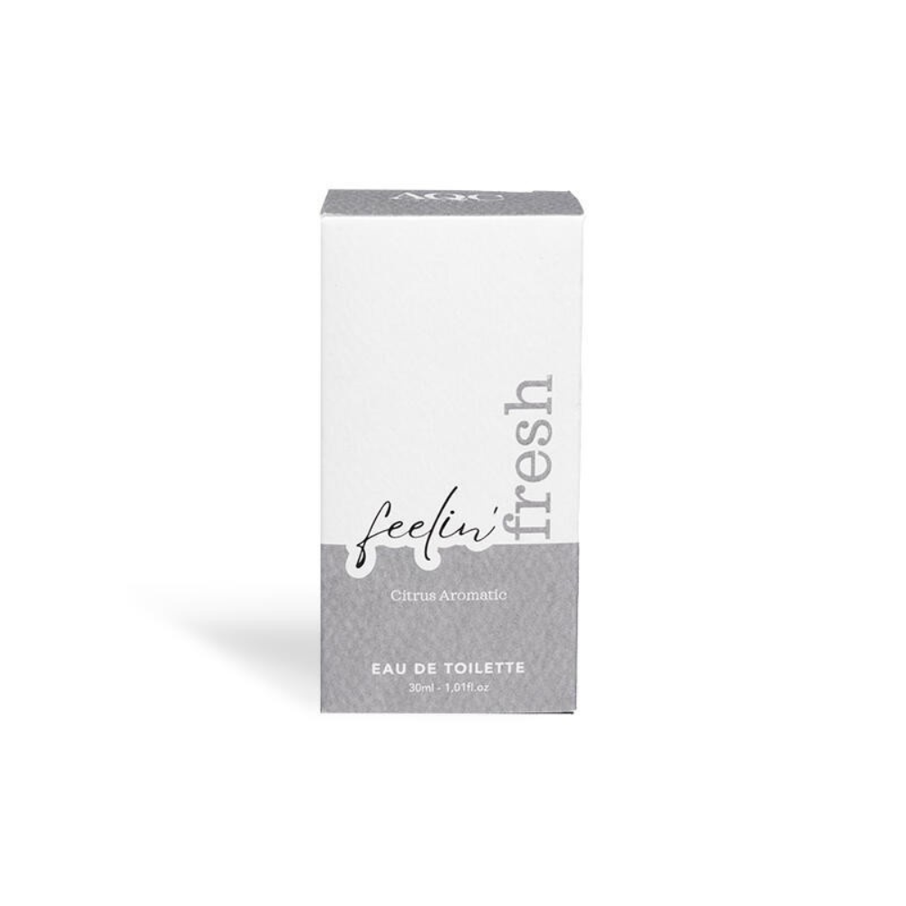 AQC Feeling Fresh For Men Eau de Toilette 30ml συσκευασία