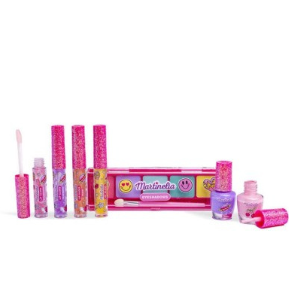 Παιδικό σετ ομορφιάς YOU GLOW GIRL Martinelia με lip gloss και σκιές
