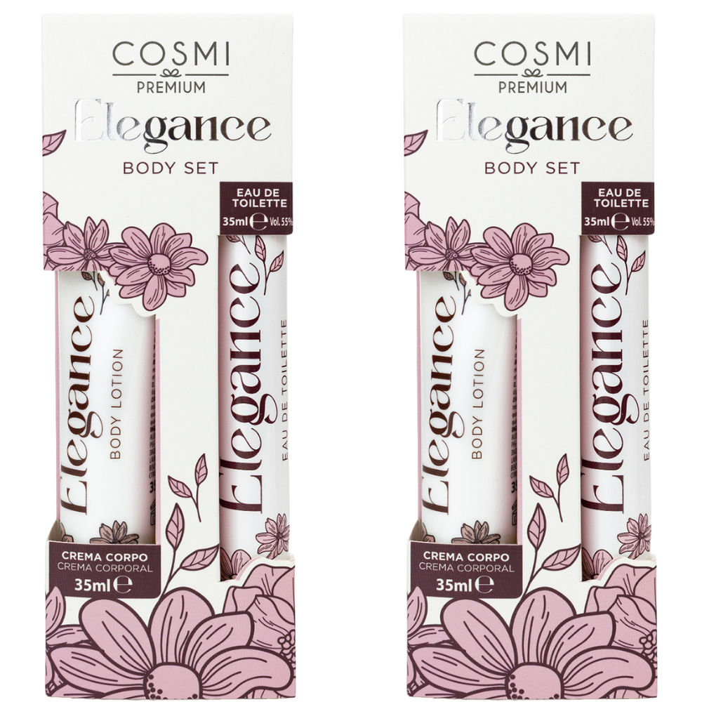 COSMI PREMIUM Elegance body set με eau de toilette και body lotion