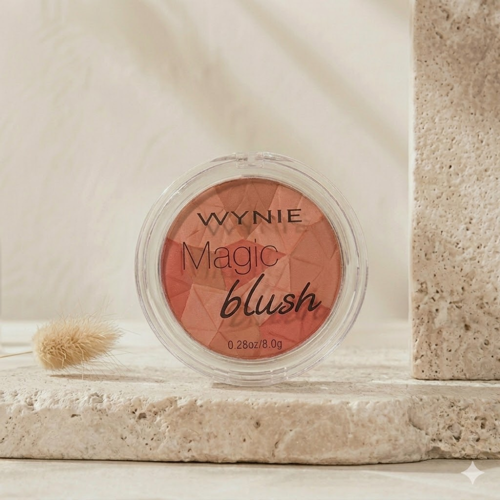 Ρουζ WYNIE Magic Blush Peach Pink Rose Coral Αποχρώσεις - Image 10