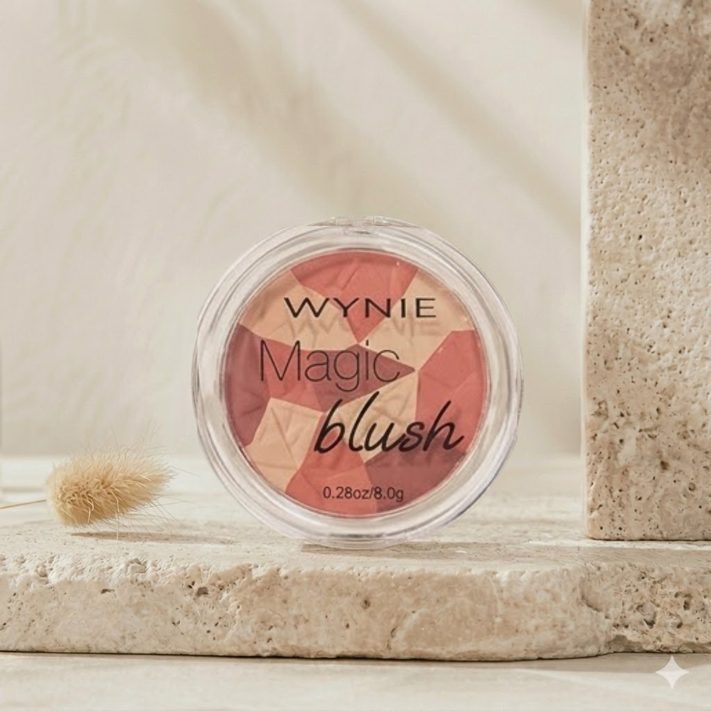 Ρουζ WYNIE Magic Blush Peach Pink Rose Coral Αποχρώσεις - Image 9