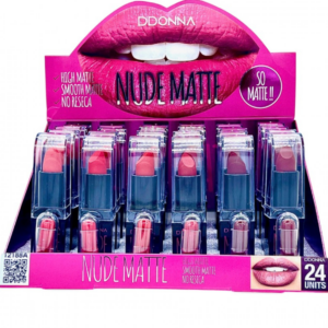 Nude matte κραγιόν 24h ddonna 6 αποχρώσεις