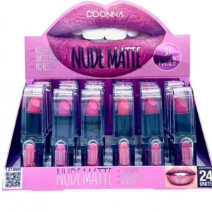 Nude matte κραγιόν 24h ddonna 6 αποχρώσεις