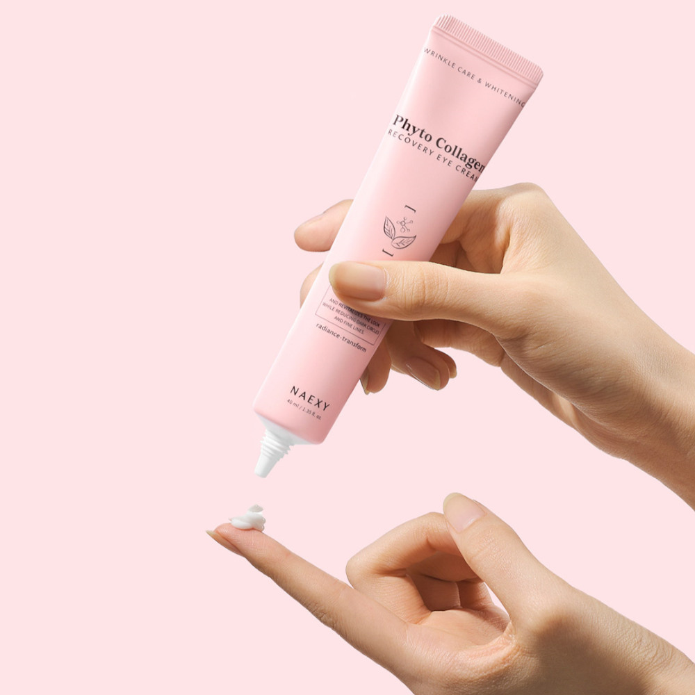 Ροζ κρέμα ματιών NAEXY collagen