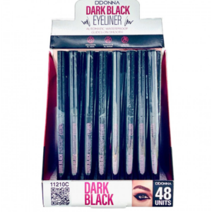Αδιάβροχο eyeliner ddonna σε έντονο μαύρο χρώμα
