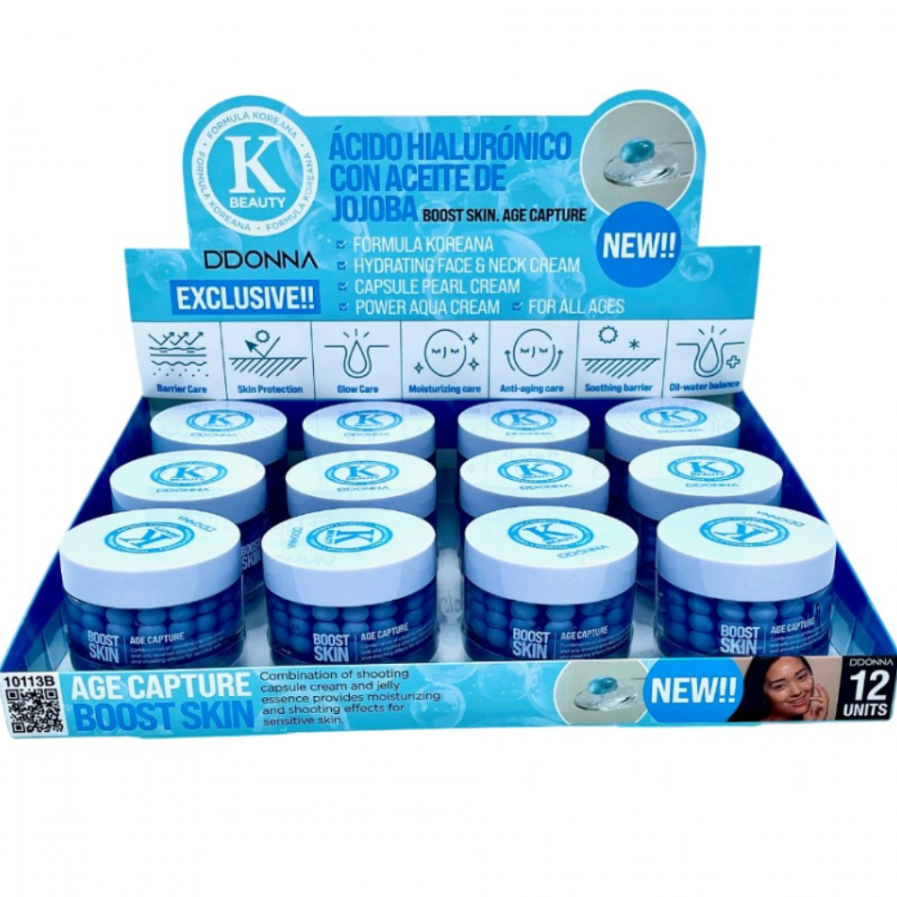 DDONNA face cream blue capsules