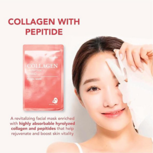 SKIN627 Collagen with Peptide Revitalizing Facial Mask 22ml