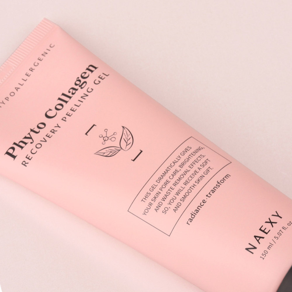 Peeling gel με πράσινο τσάι και μύρτιλο