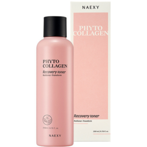 Pink collagen toner K-beauty skincare