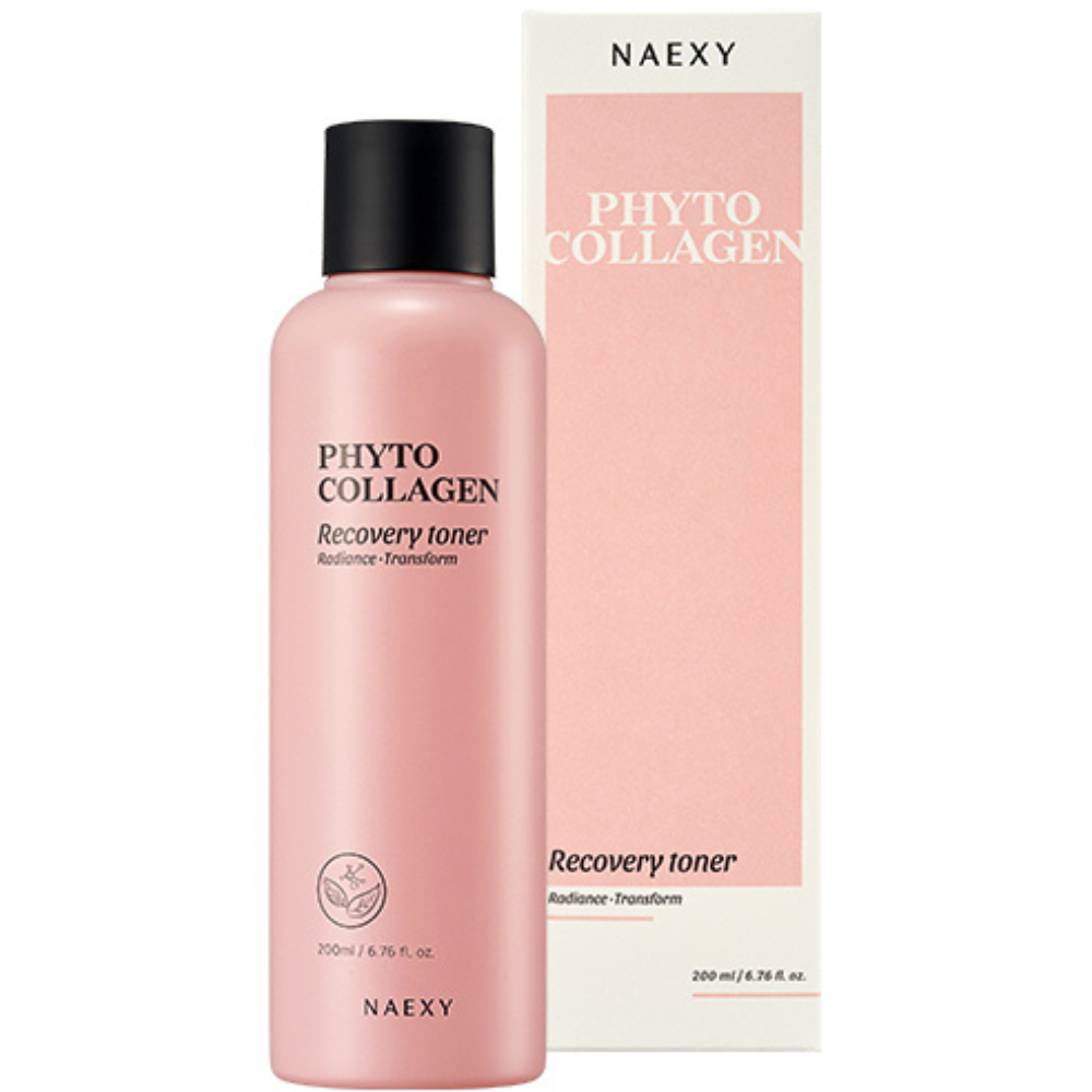 Pink collagen toner K-beauty skincare