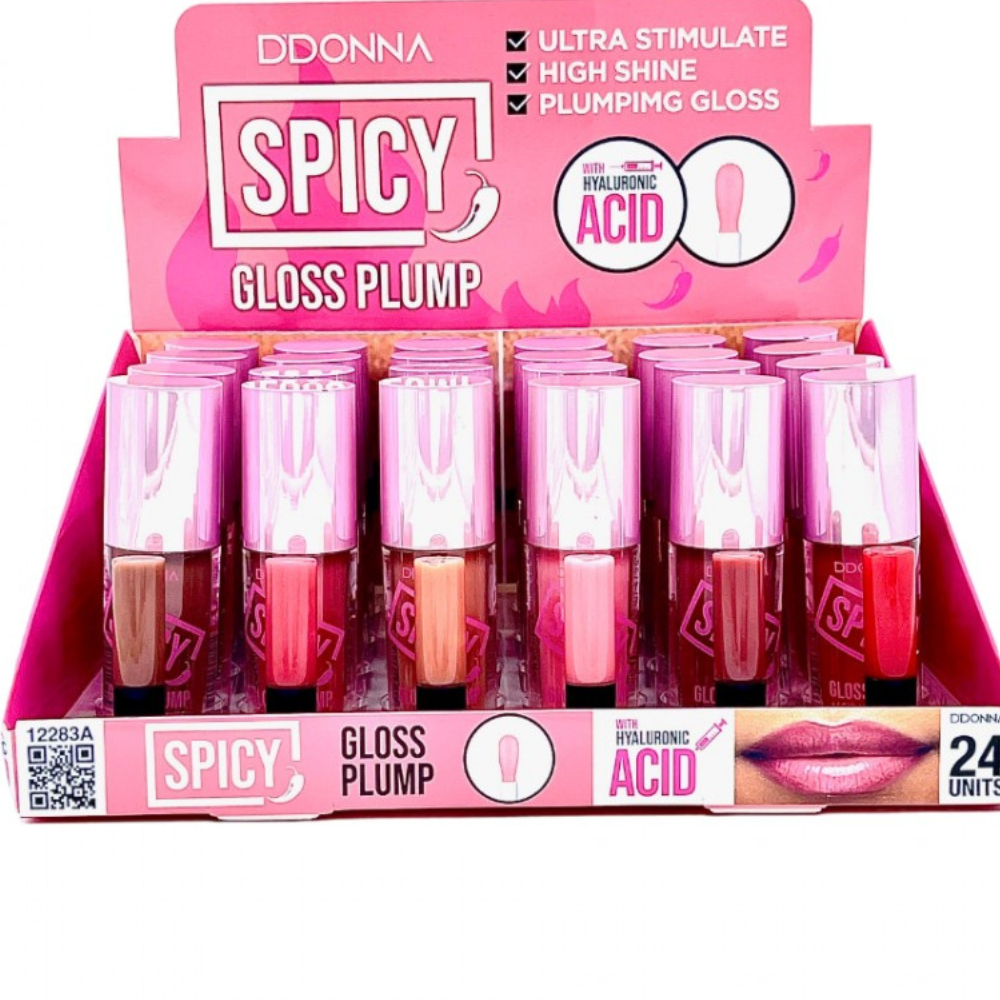 Lip plumper gloss με hyaluronic acid ddonna