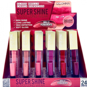 Lip Gloss Shine Permanent Μακράς Διάρκειας με Έντονη Λάμψη ddonna