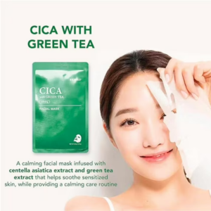 SKIN627 Cica With Green Tea Calming Facial Mask 22ml