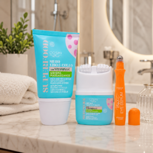 MASSAGE SYSTEM Vitamin C Face cream & Neck serum με ΔΩΡΟ Eye Serum Από 26,70€ ΜΟΝΟ 19,90€