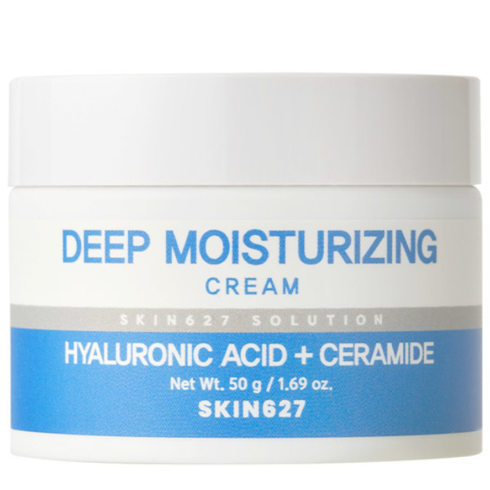 SKIN627 Deep Moisturizing Cream Κρέμα Βαθιάς Ενυδάτωσης με Υαλουρονικό Οξύ και Κεραμίδια 50g