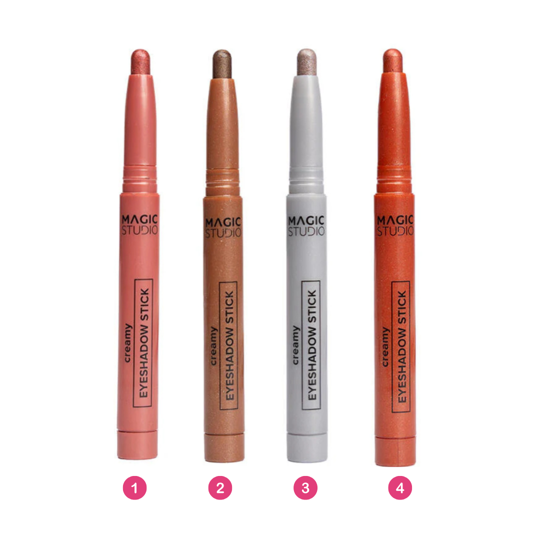 Creamy Eyeshadow Stick Κρεμώδης Σκιά Ματιών σε Στικ 4 Αποχρώσεις by Magic Studio - Image 6
