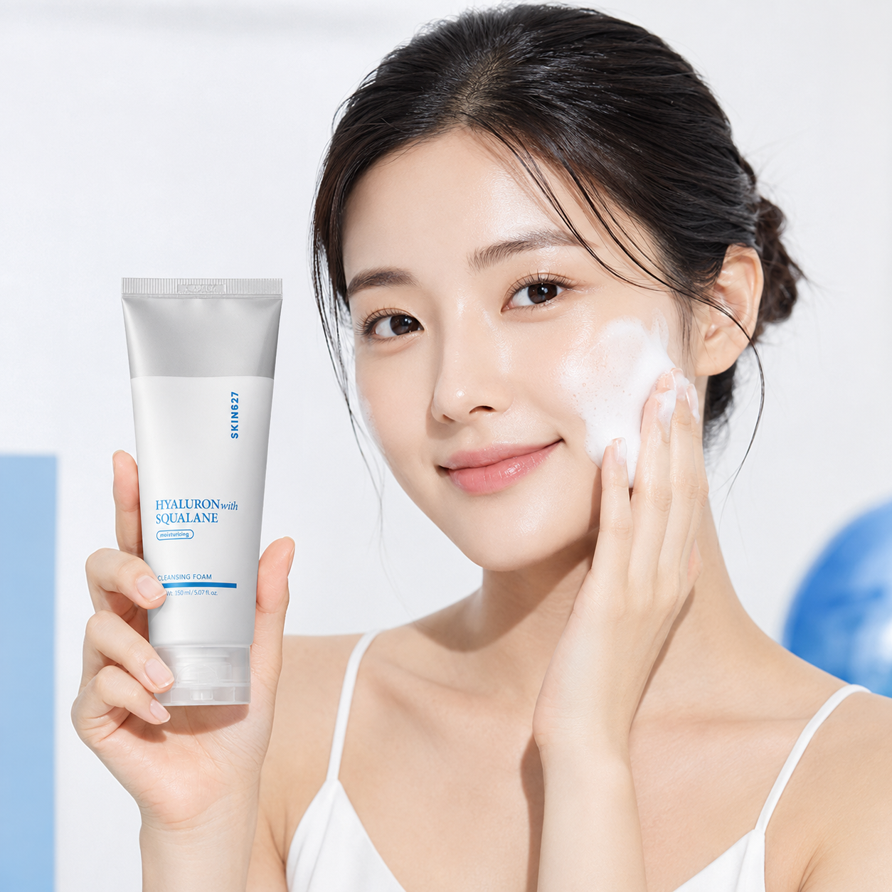 SKIN627 Hyaluron with Squalane Cleansing Foam 150ml
