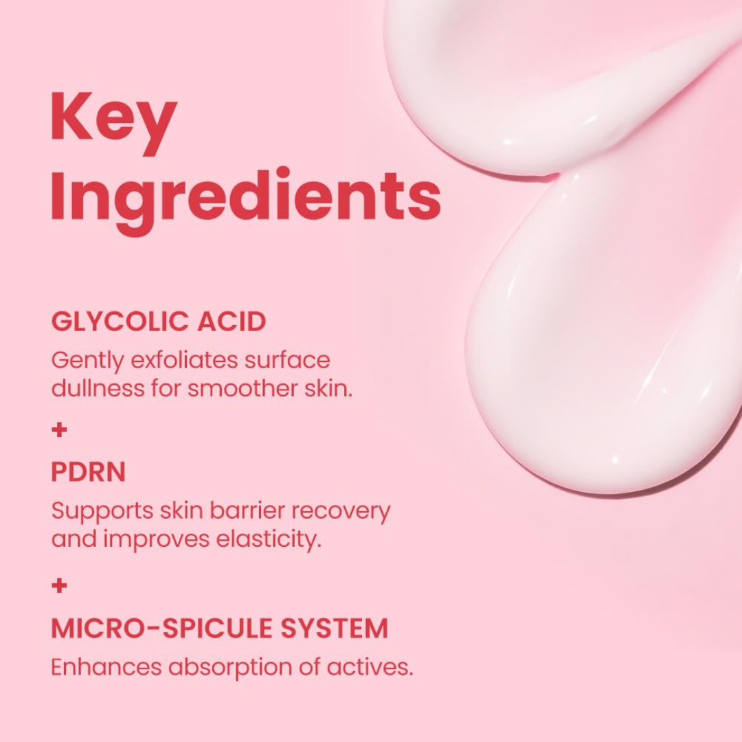 WATI FOR SKIN Glycolic Acid PDRN Cream Made in Korea