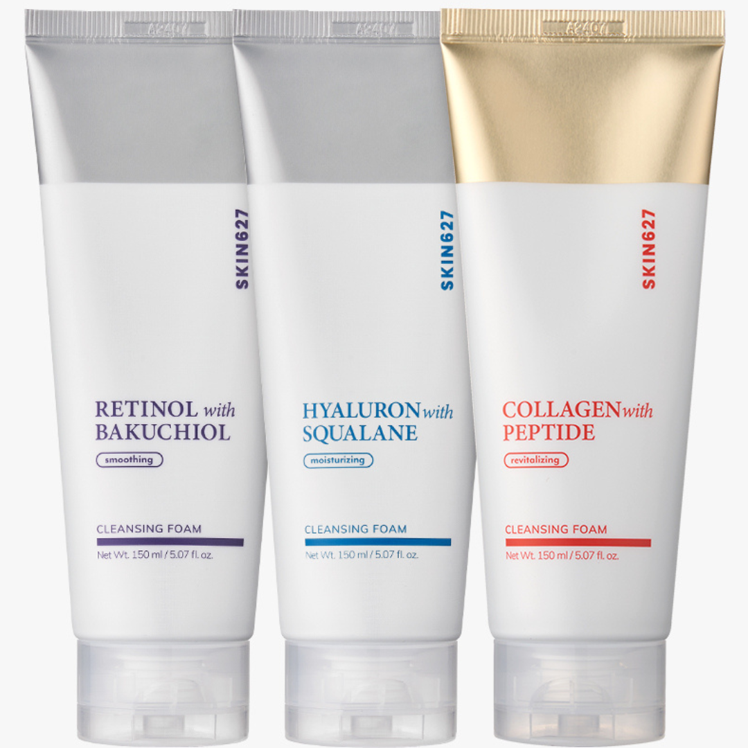 K Beauty αφρός καθαρισμού SKIN627 με retinol και bakuchiol