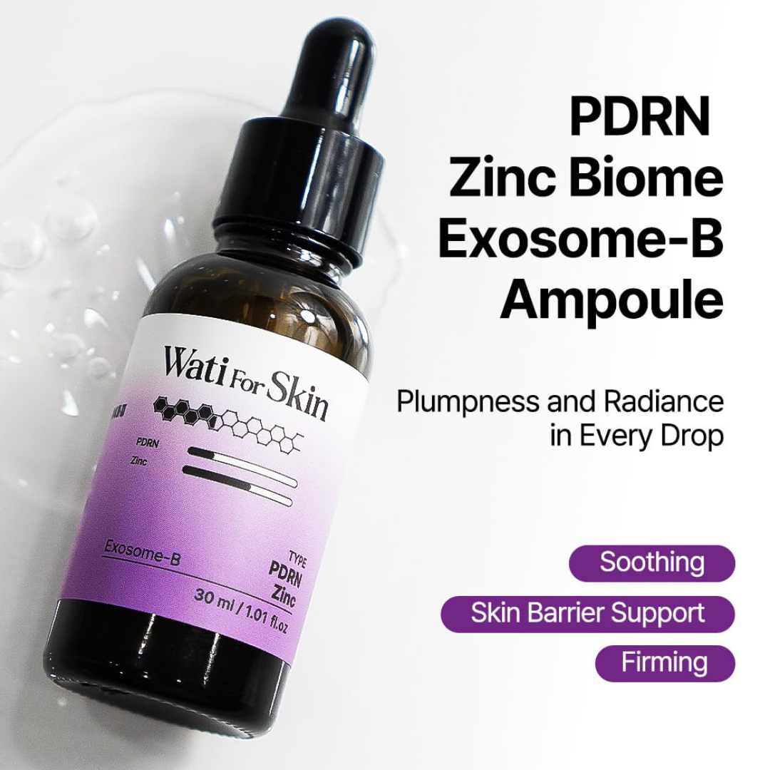 WATI FOR SKIN αναπλαστικό σέρουμ προσώπου με PDRN και ψευδάργυρο Κορεάτικο σέρουμ PDRN Zinc WATI FOR SKIN 30ml